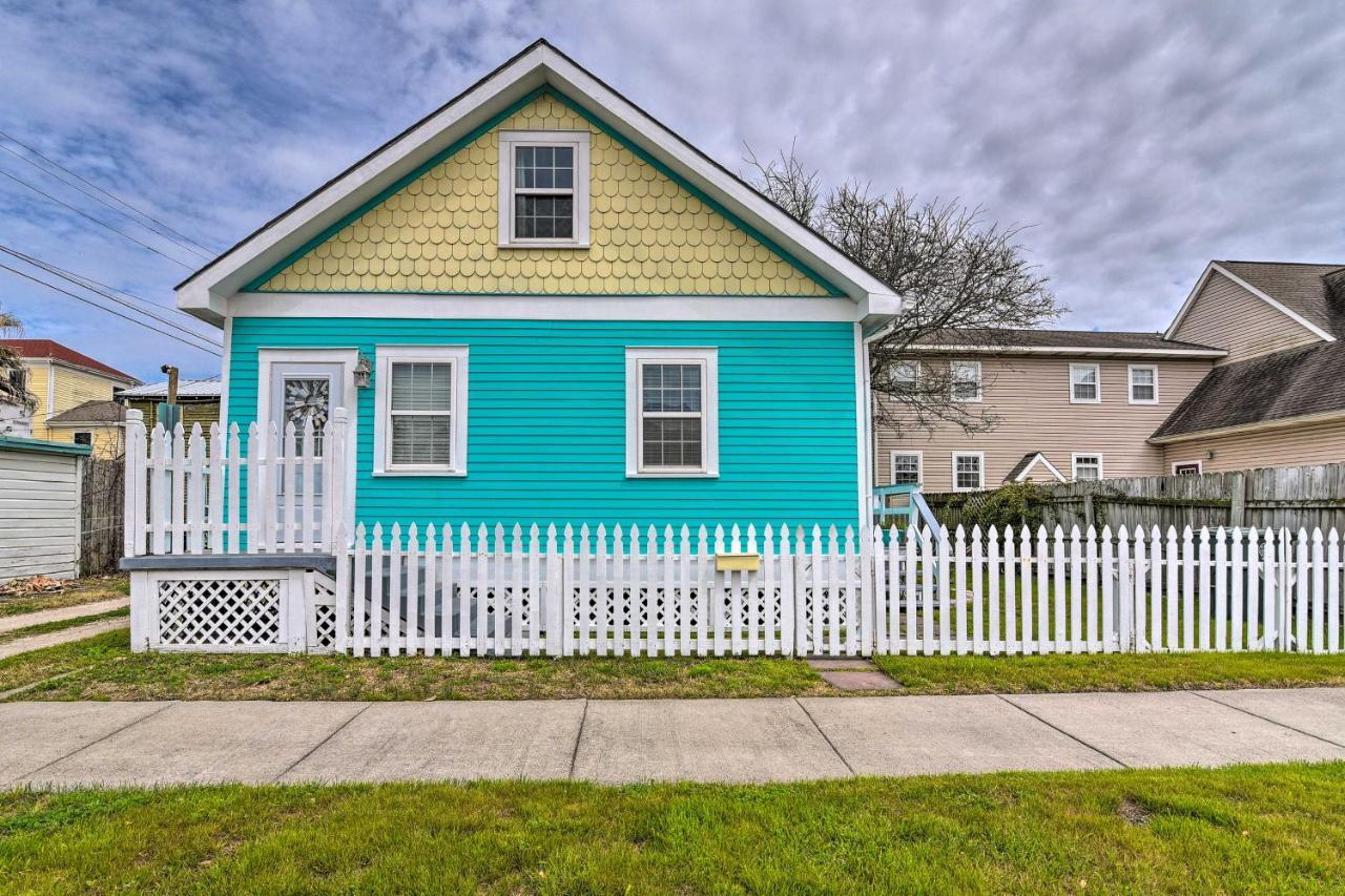 Galveston 'Blue Bungalow' - Walk To Beach! Exterior foto
